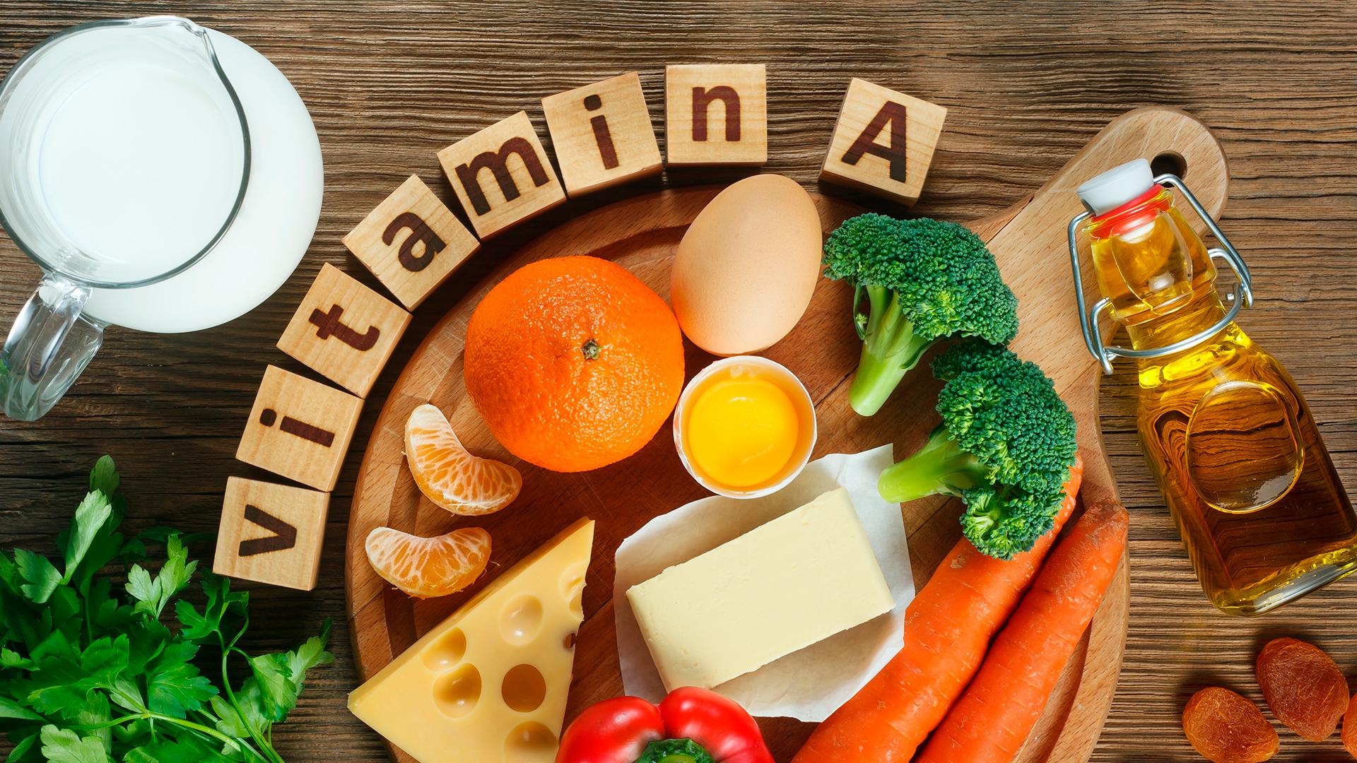 Representação de vitamina A