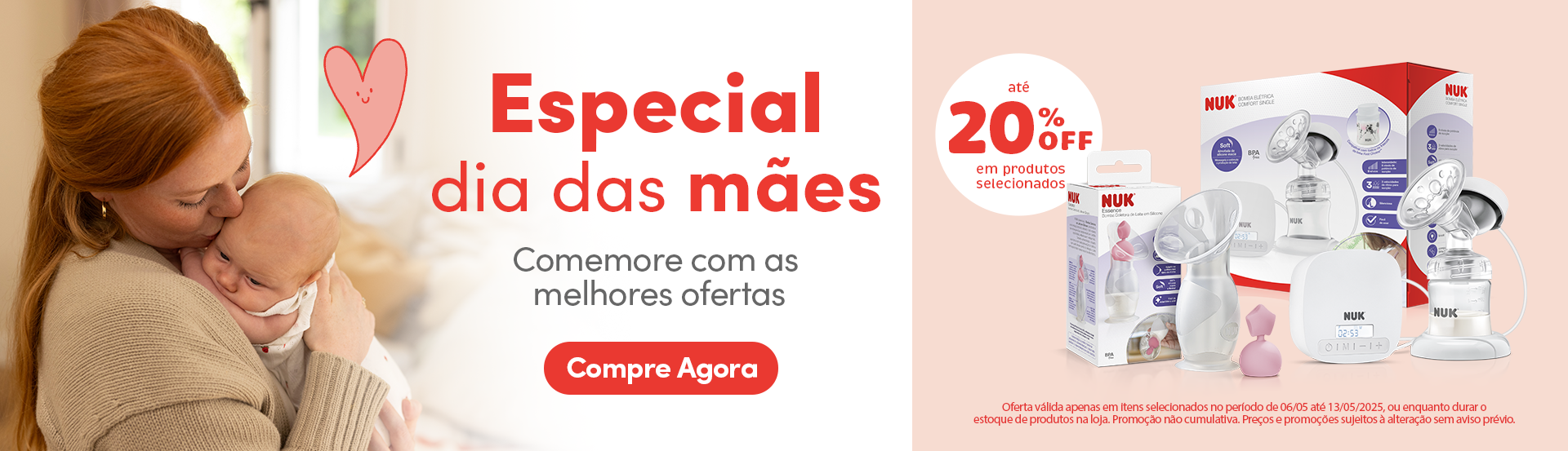 Oferta dia das Mães